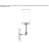 Brass LED wall lamp Okotoks