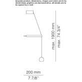 LED wall lamp Moyuta