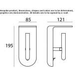 Adjustable aluminum LED wall lamp Malsice