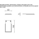 LED glass mirror lamp Mayen