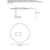 Lampa ścienna z odlewanego ciśnieniowo aluminium Borlu