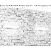 Plaster wall lamp Kaarina