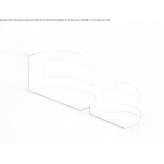 Plaster wall lamp Kaarina