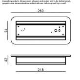 Metal LED wall lamp Banzano