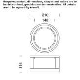 Fluorescent outdoor wall lamp Limmel