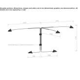 Adjustable metal wall lamp Volonne