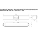 Aluminiowy kinkiet LED Balcombe