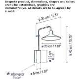 Aluminum LED wall lamp Bogdanci