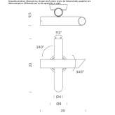 Regulowana lampa ścienna z wytłaczanego aluminium Grizzana