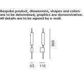 Brass LED wall lamp Malureni