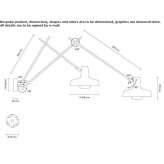 Adjustable wall lamp Sorvilan