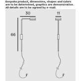 Adjustable plug-in lamp Retiro