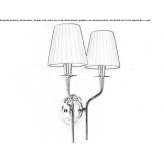 Cotton wall lamp Vinderei