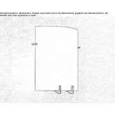 Szklana lampa ścienna Entrange