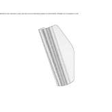 Aluminum wall lamp Prutz