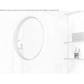 LED mirror lamp for the bathroom Romuli