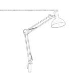 Adjustable metal wall lamp Avanca