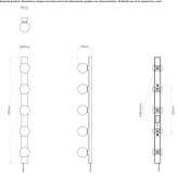 Steel LED wall lamp Oissery