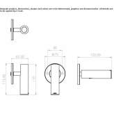 Adjustable aluminum LED wall lamp Kortowo