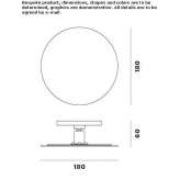 Wireless indirect light lamp Vihti