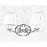 Brass LED wall lamp Ooigem