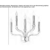 LED wall lamp made of Murano glass Nagarote