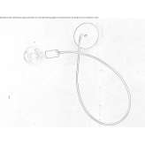 Lampa ścienna z ramieniem wahadłowym Szedres