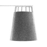 Steel wall lamp Norager