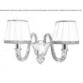 Murano glass wall lamp Lentiai