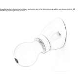 Porcelain wall lamp Methven