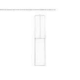 Metal LED wall lamp Leven