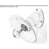 Ceramic wall lamp Corana