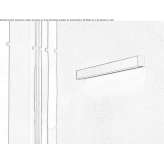 Aluminum LED wall lamp Cheshire