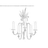 Brązowa lampa ścienna Rolo