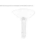 Metal wall lamp Rusca