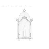 Brown wall lamp Laufach