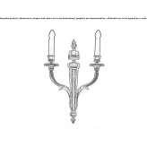 Brown wall lamp Voorst