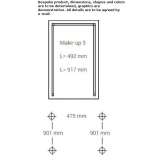 LED mirror lamp Haps