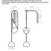 LED wall lamp Wynyard