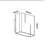 Aluminum wall lamp Molodiia