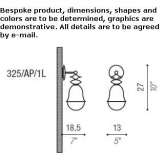 LED wall lamp Tibasosa