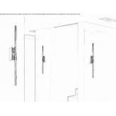Metal LED wall lamp Hamois