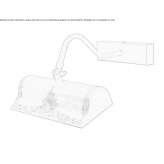 Mosiężna lampa do obrazu Surdesti