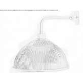 Mosiężna lampa ścienna Crespina