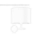 Handmade wall lamp Carenas