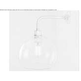 Mosiężna lampa ścienna Priekuli