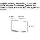 Steel wall lamp Sapunari