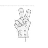 Żelazna lampa ścienna Bulle