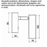 LED reading lamp Mena