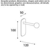 Adjustable LED wall lamp, wireless Reifling